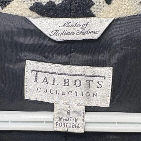 Talbots Collection Houndstooth Blazer - Picture 3 of 6